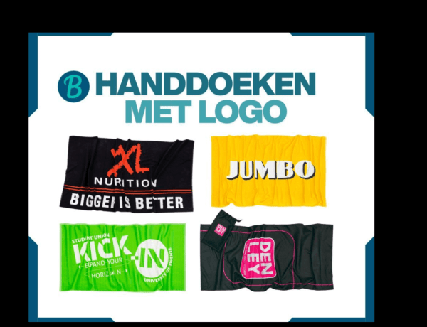 Handdoeken bedrukken met logo: dé zachte drager van jouw merk
